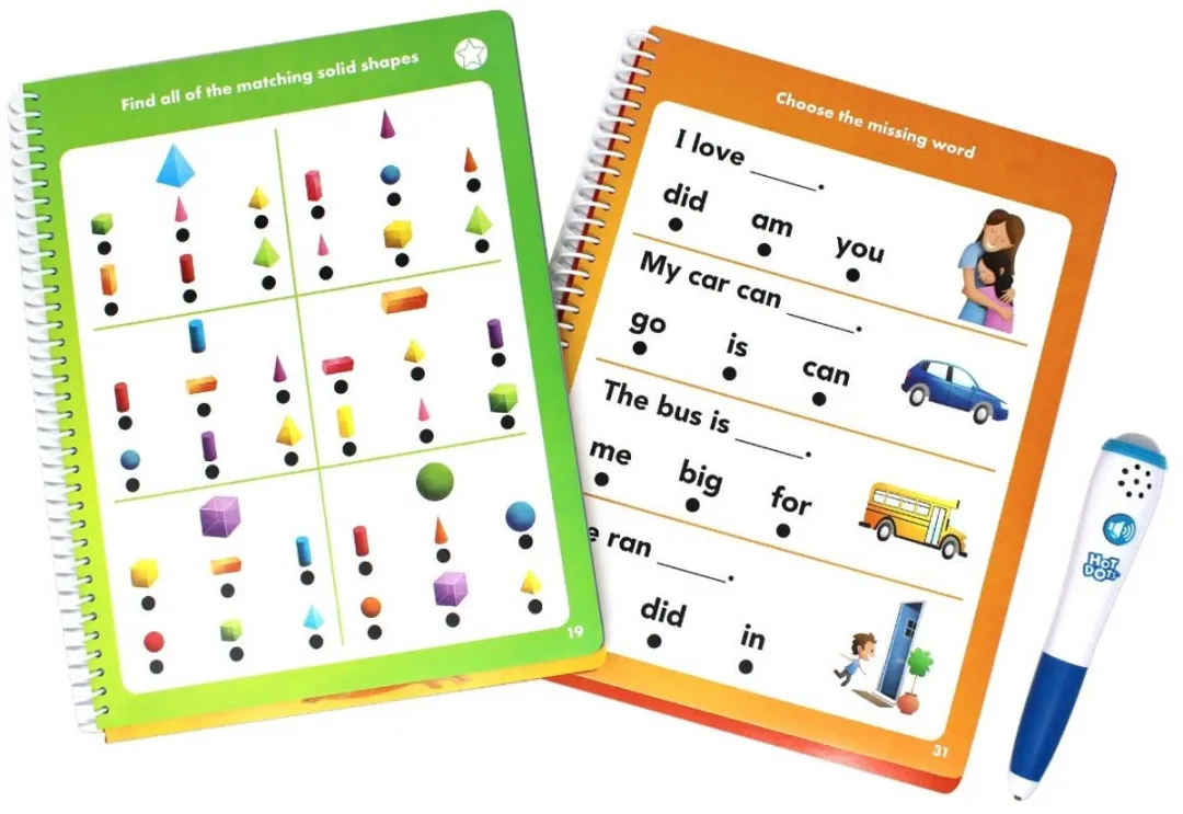 Learning Resources Hot Dots Leren Lezen & Rekenen Set 950ESP2445UK - Multicolor