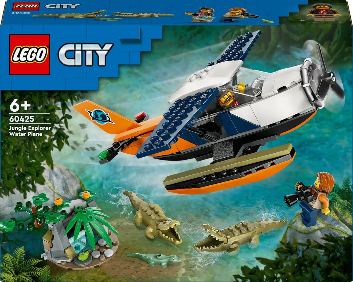 LEGO City Jungleonderzoekers Watervliegtuig 60425