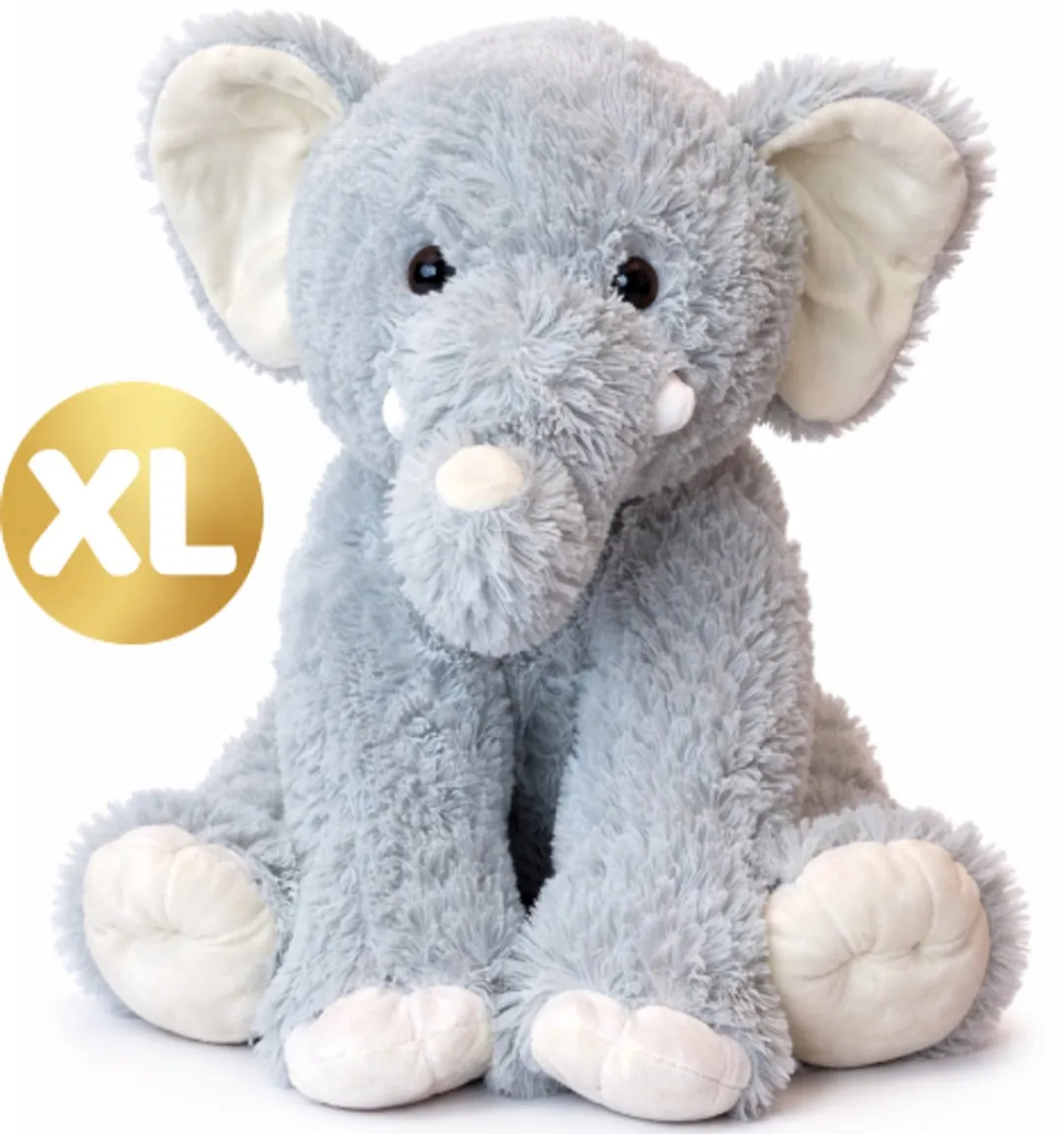 Topknuffels Olifant Pluche Knuffel XL 60cm