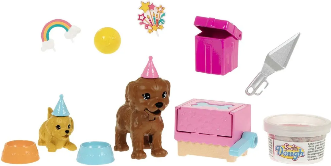 Barbie Puppy Feestje GXV75 - Meerkleurig