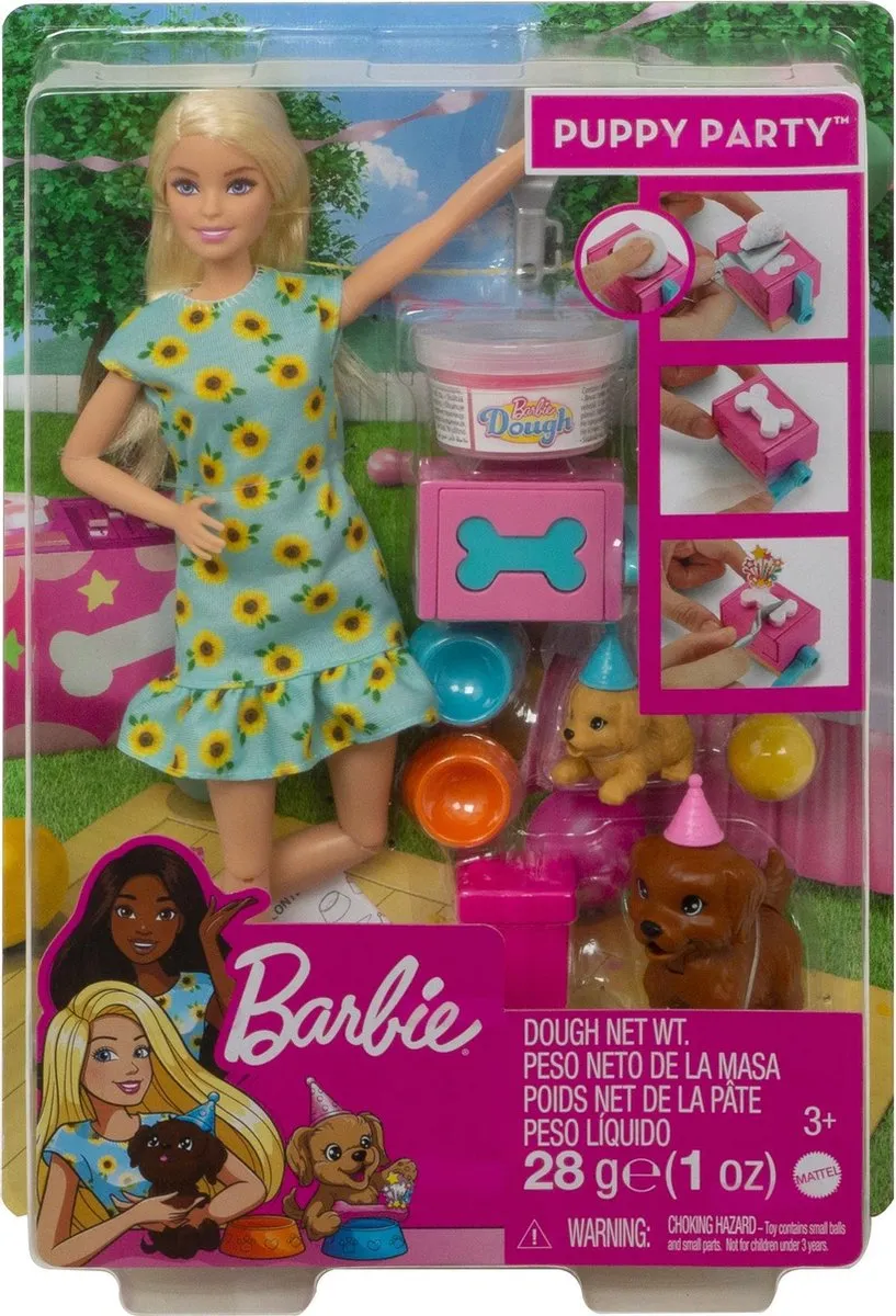 Barbie Puppy Feestje GXV75 - Meerkleurig