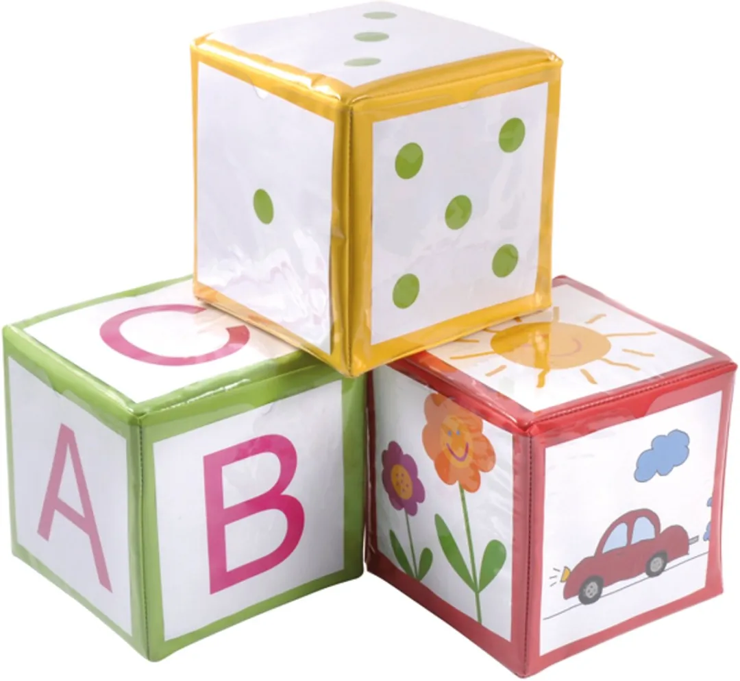 Eduplay Grote Dobbelsteen 6 Vlakken - Rood