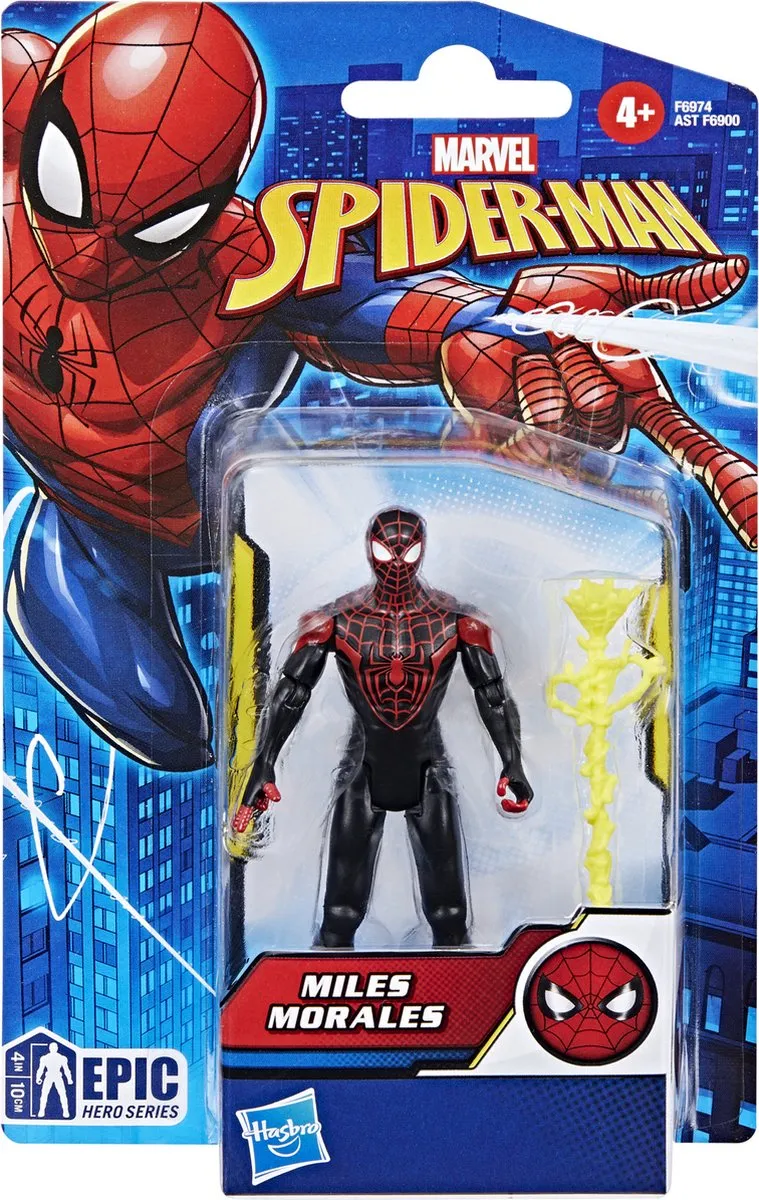 Spider-Man Epic Hero Series Miles Morales F6717 - Multikleur