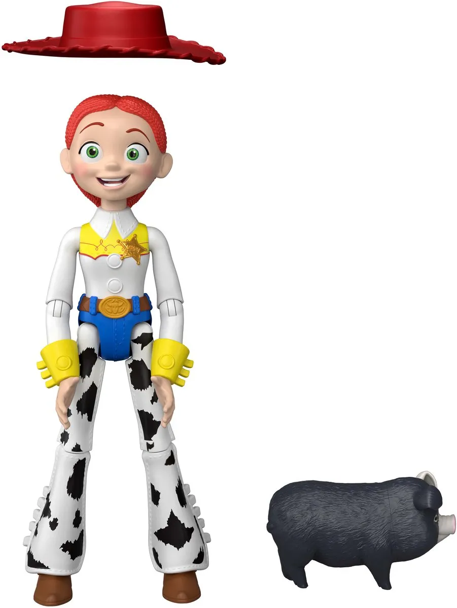 Mattel Disney Pixar Toy Story 5 Jessie & JD Varken Actiefiguren - 30cm/35 Geluiden - Frans
