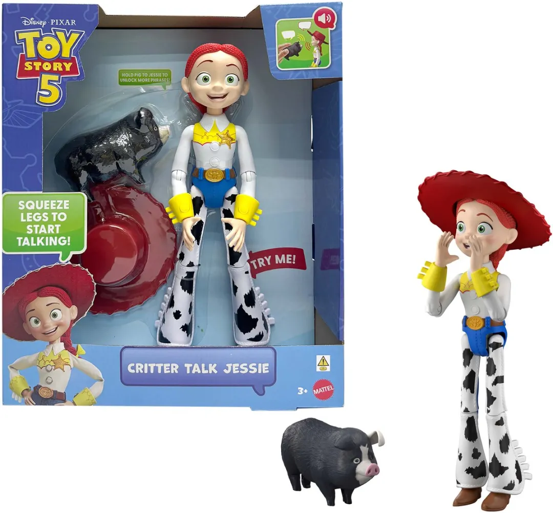 Mattel Disney Pixar Toy Story 5 Jessie & JD Varken Actiefiguren