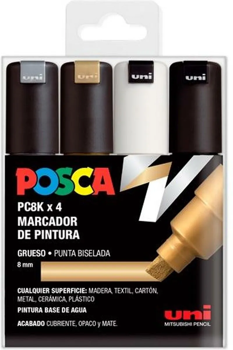 Posca PC-5M GSWB Markeerset