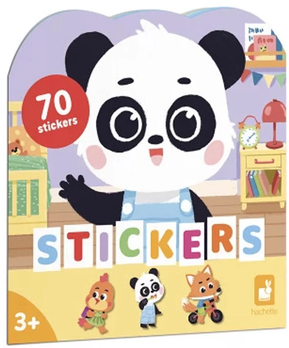 Janod Stickerboek Mijn dag