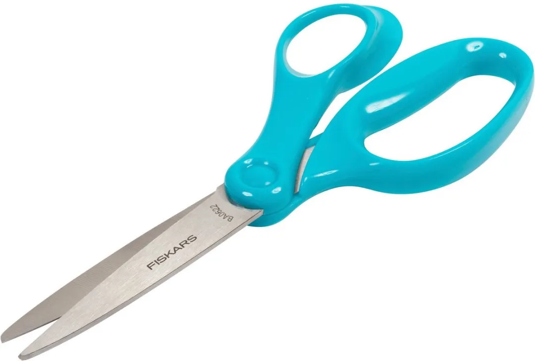 Fiskars Schoolschaar Teal 15cm +12 jaar - afbeelding 3 van 4
