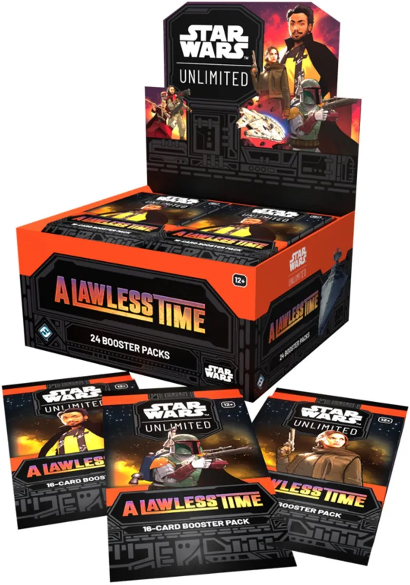Asmodee Star Wars Unlimited TCG A Lawless Time Boosterpack FFSWH0701