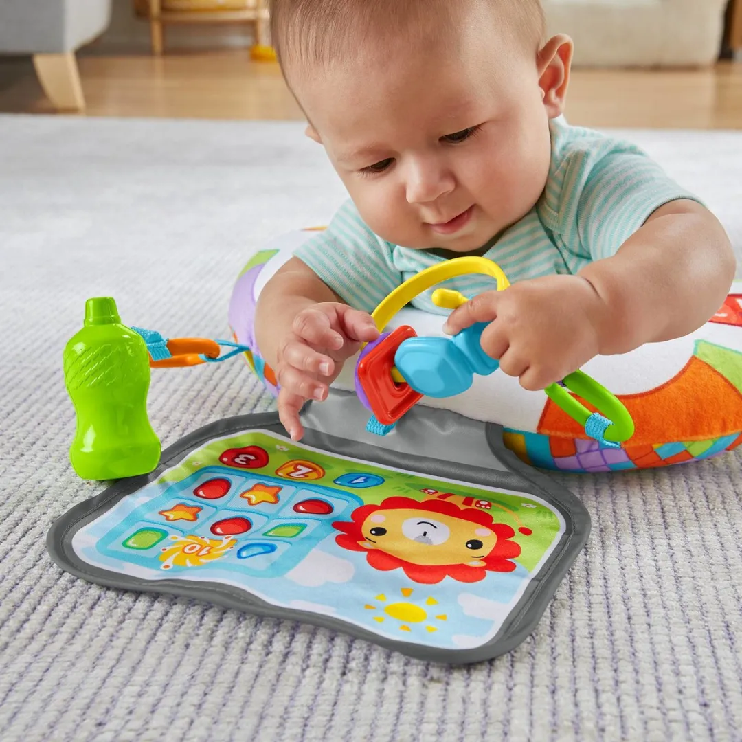 Fisher-Price Minigamer Buikligtrainer - 3 Speelelementen - Multicolor