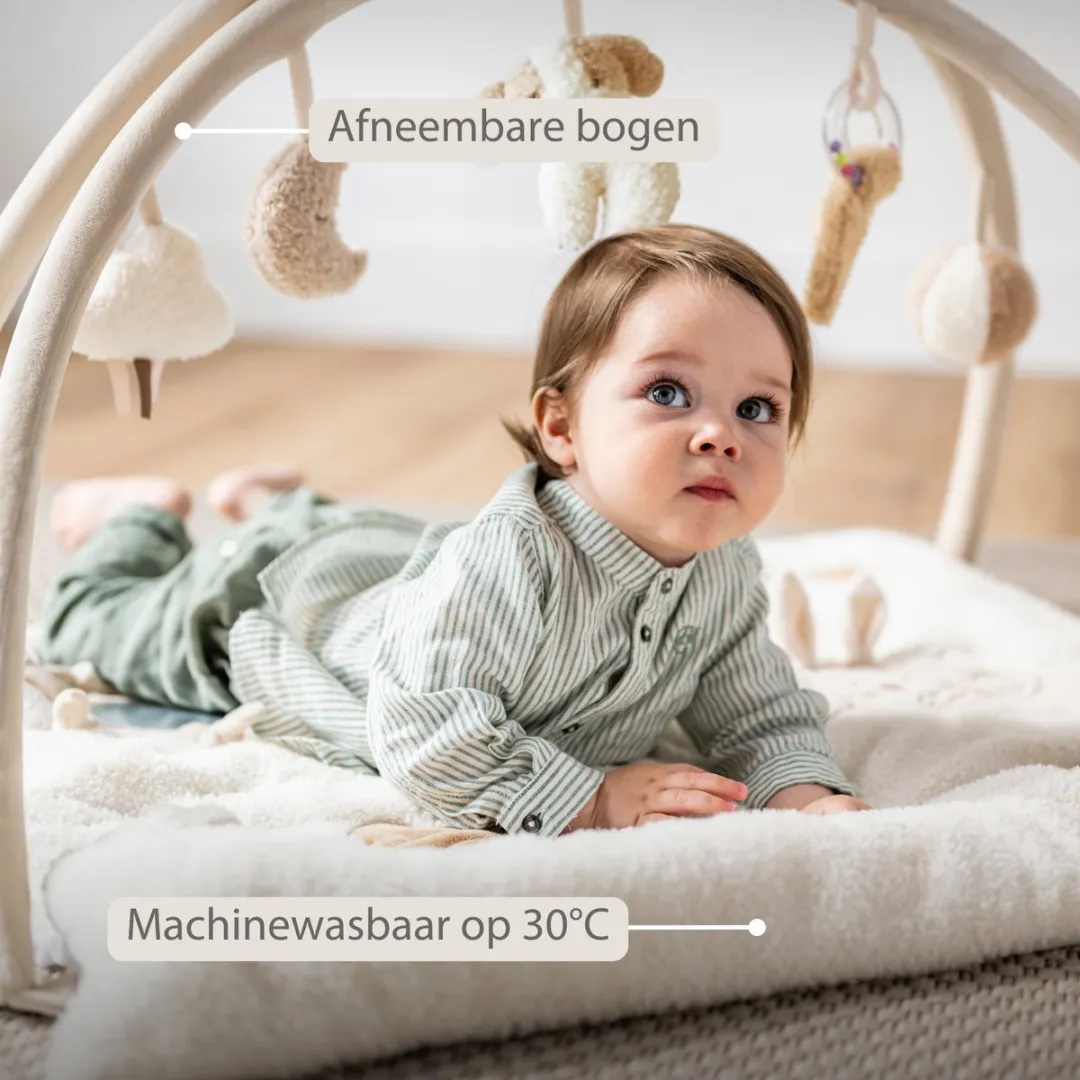 Nattou Teddy Speelmat 70x80cm - Activiteitenkleed
