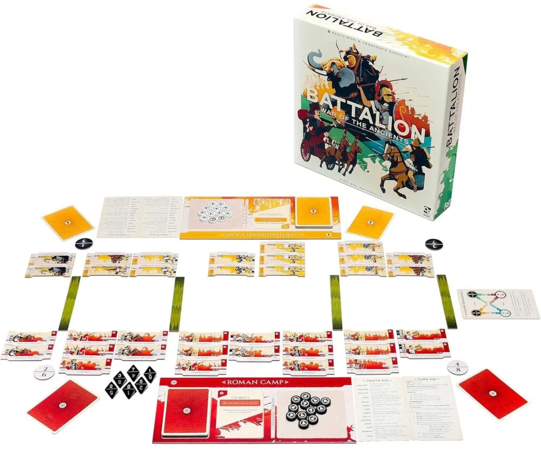 Asmodee Battalion OSP4000 Kaartspel - 2-4 Spelers
