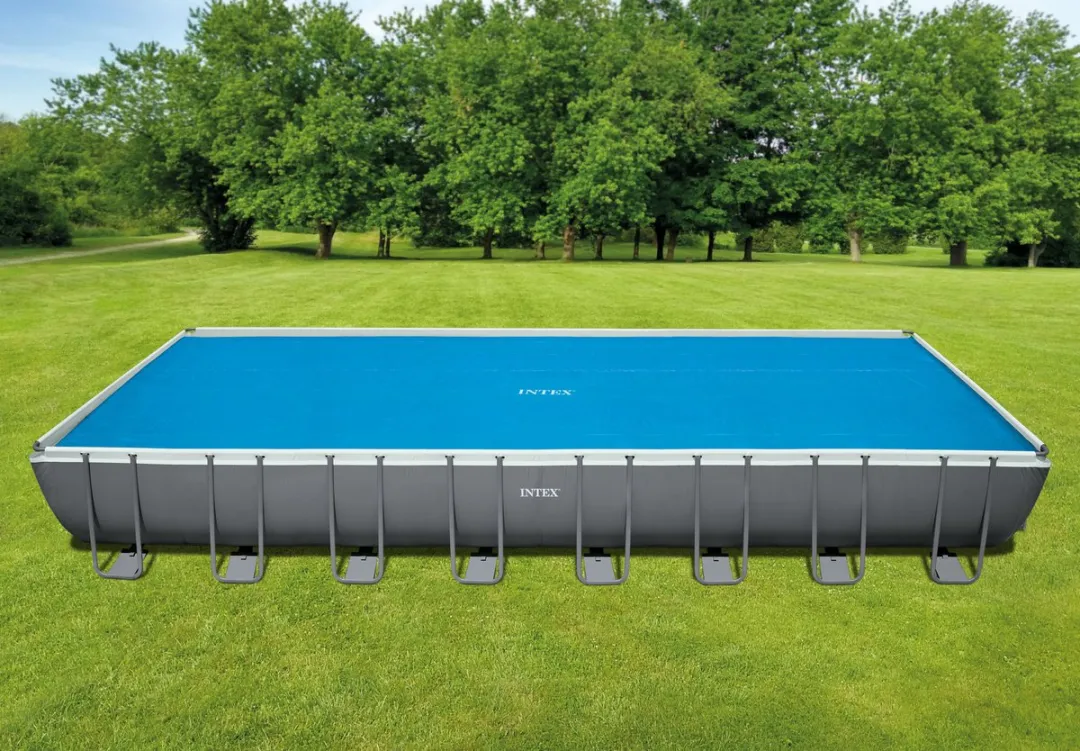Intex Solar Zwembad Afdekzeil 975x488cm - Blauw
