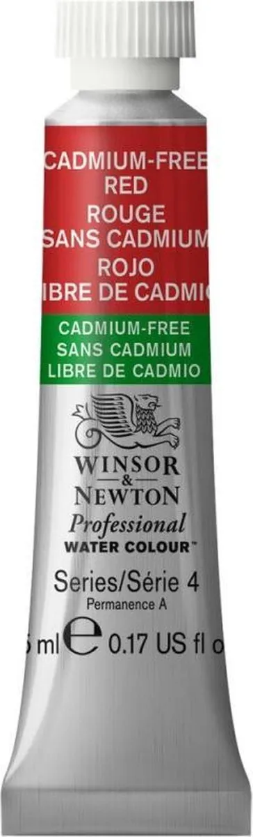Winsor & Newton Professional Aquarelverf Cadmium-Free Red 5ml