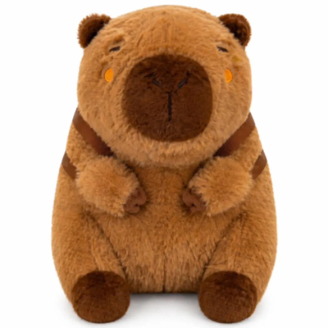 Topknuffels Capibara Pluche Rugzakknuffel 23cm - Friet