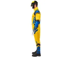 Marvel Wolverine Kostuum S - Geel