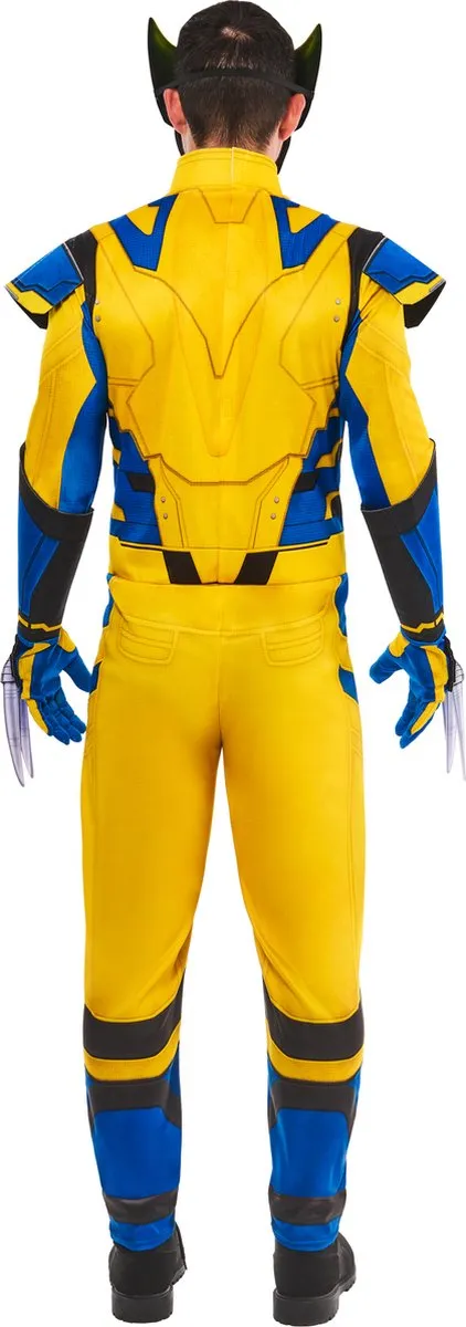 Marvel Wolverine Kostuum S - Geel