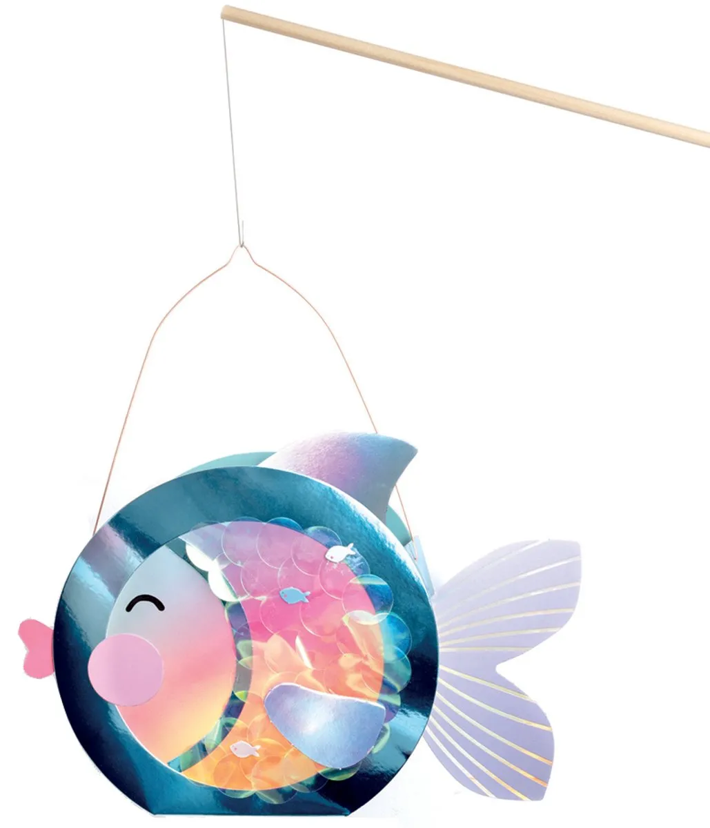 Folia Metalen Knutselset Blauw - Onderwater Dromenlamp - afbeelding 6 van 6