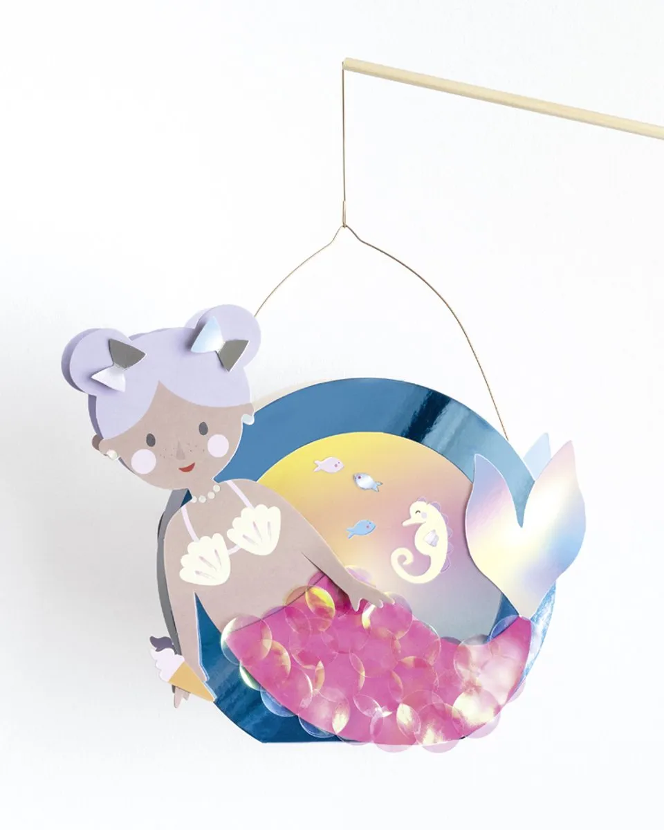 Folia Metalen Knutselset Blauw - Onderwater Dromenlamp