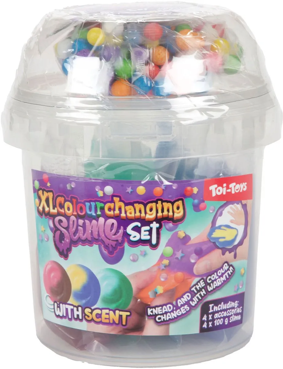 Toi-Toys Slijmset XL - 8-delig Multi kleuren