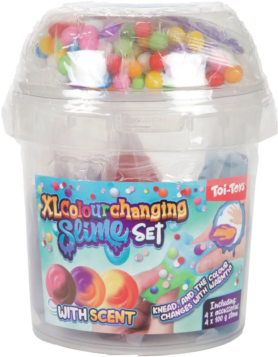 Toi-Toys Slijmset XL - 8-delig Multi kleuren