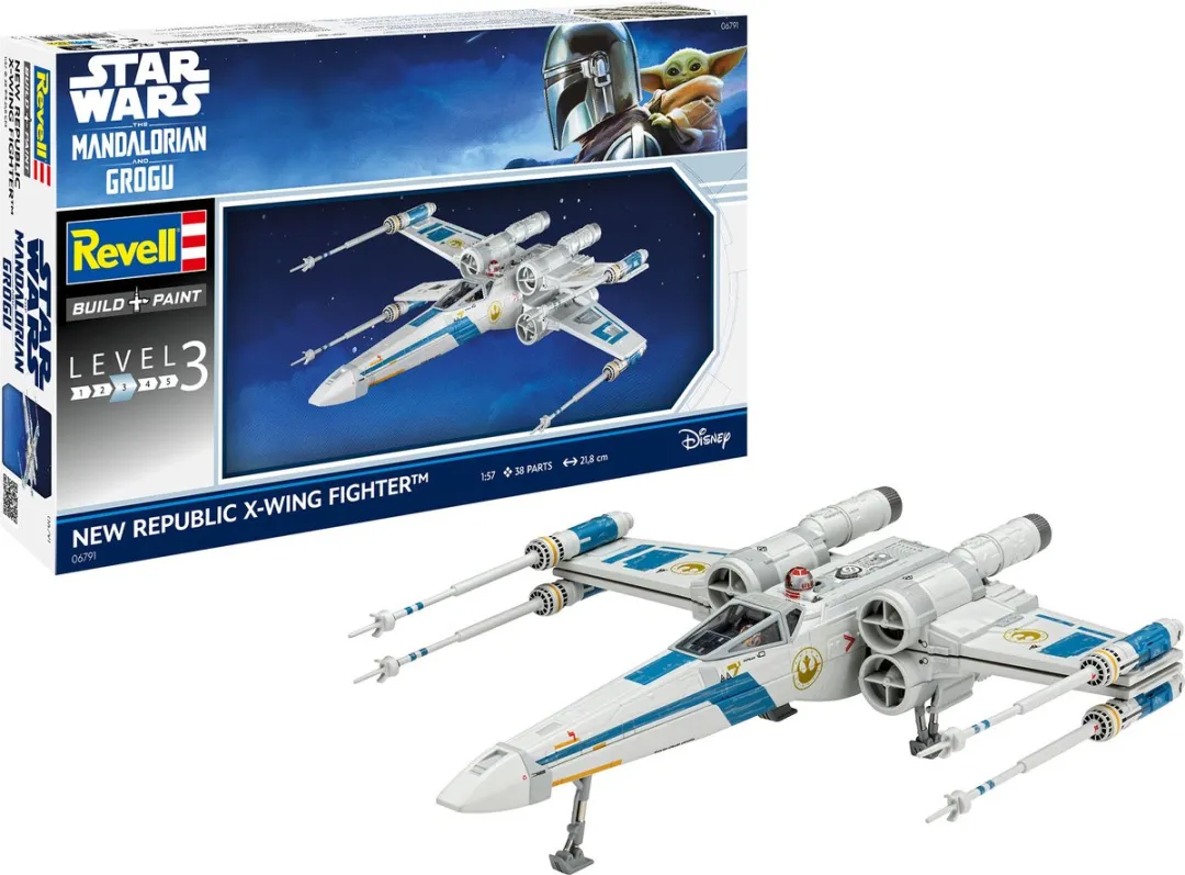Revell 06791 The Mandalorian New Republic X-Wing Fighter Modelbouwpakket 1:50