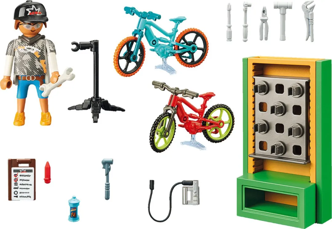 Playmobil E-bike Werkplaats 70674 - Multicolor - afbeelding 6 van 6