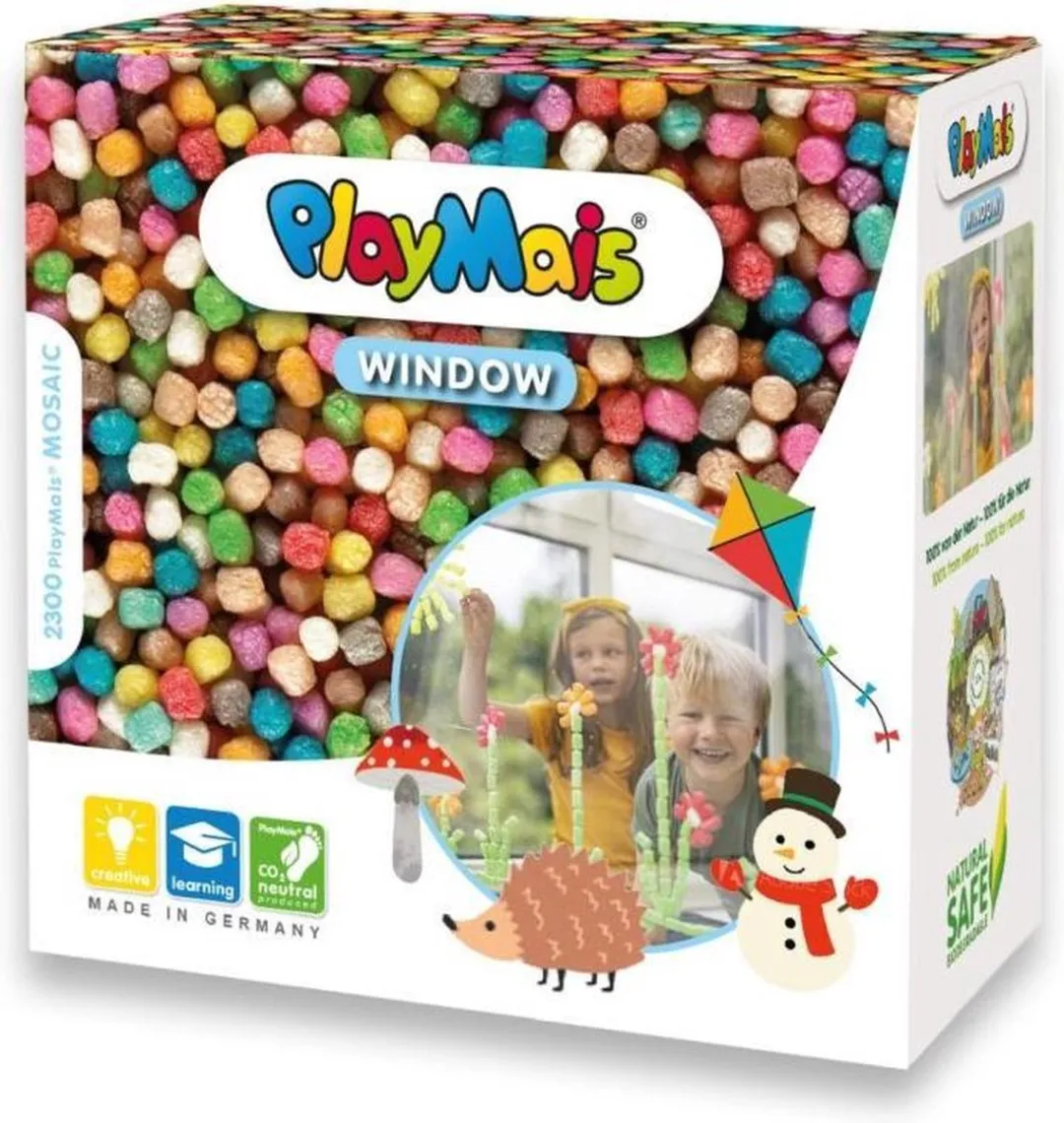 PlayMais Window Mosaic Multicolor - 2300 Stuks