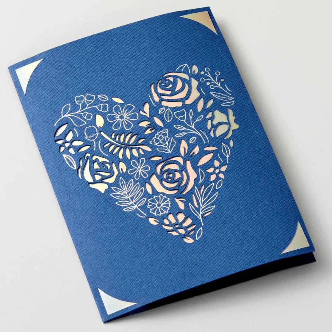 Cricut Insert Cards FOIL Royal Flush R40 - 12 Stuks