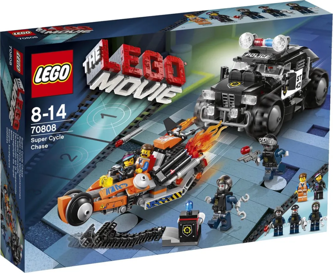 LEGO Supermotor Achtervolging 514 Stukken