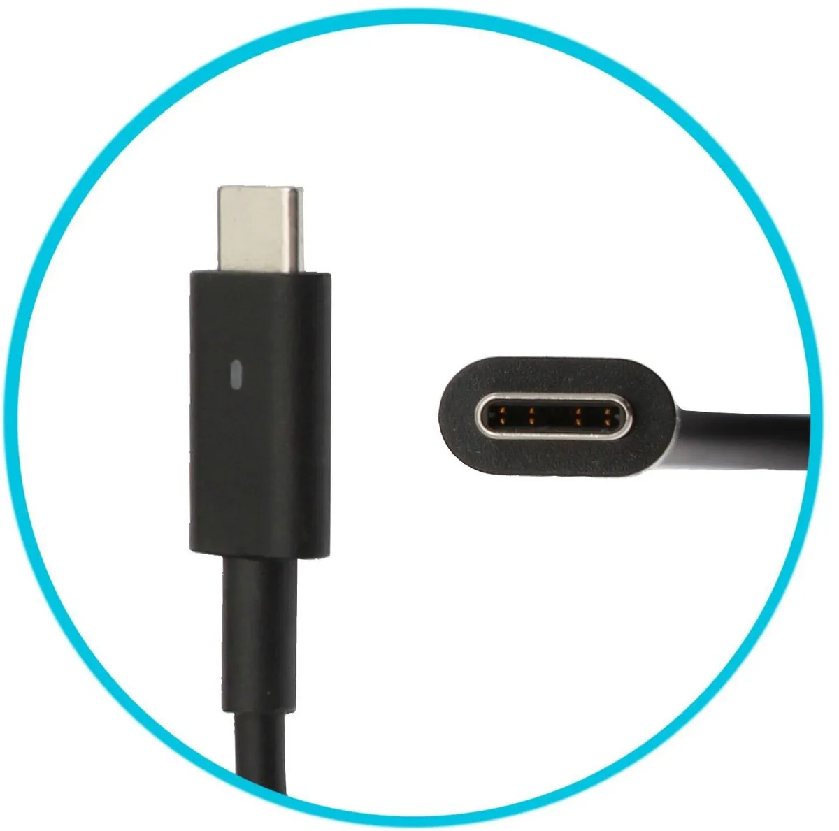 Dell K8PY0 USB-C Oplader 90W - Zwart