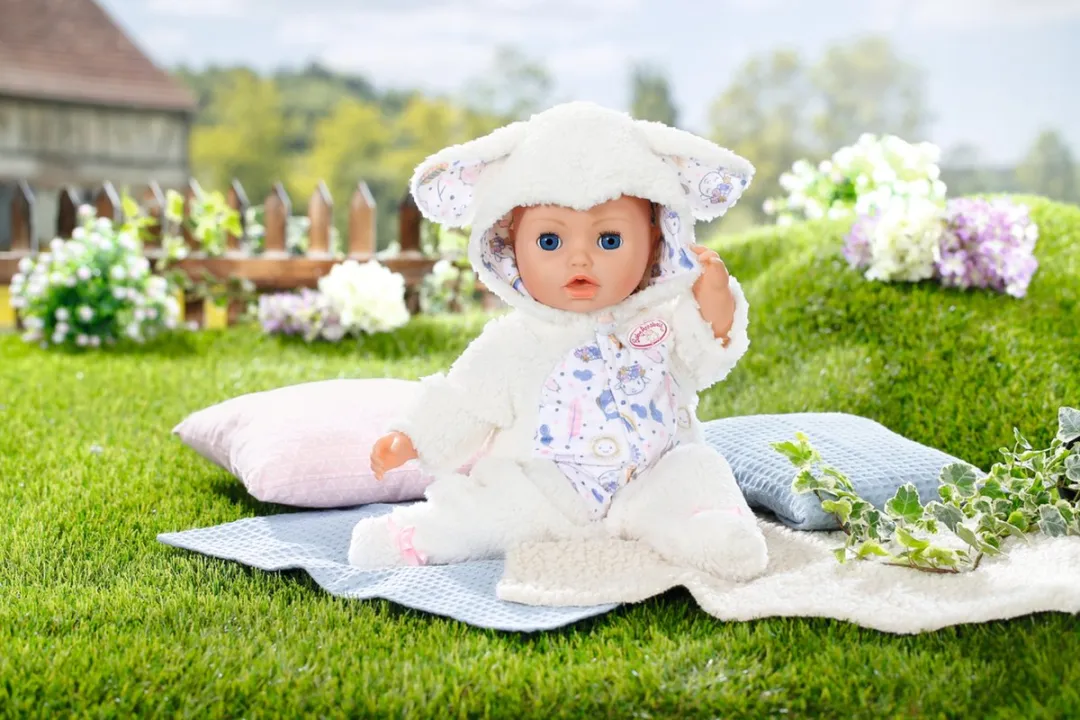 Baby Annabell Schapen-onesie 43cm - Poppenkleding - Multi Color