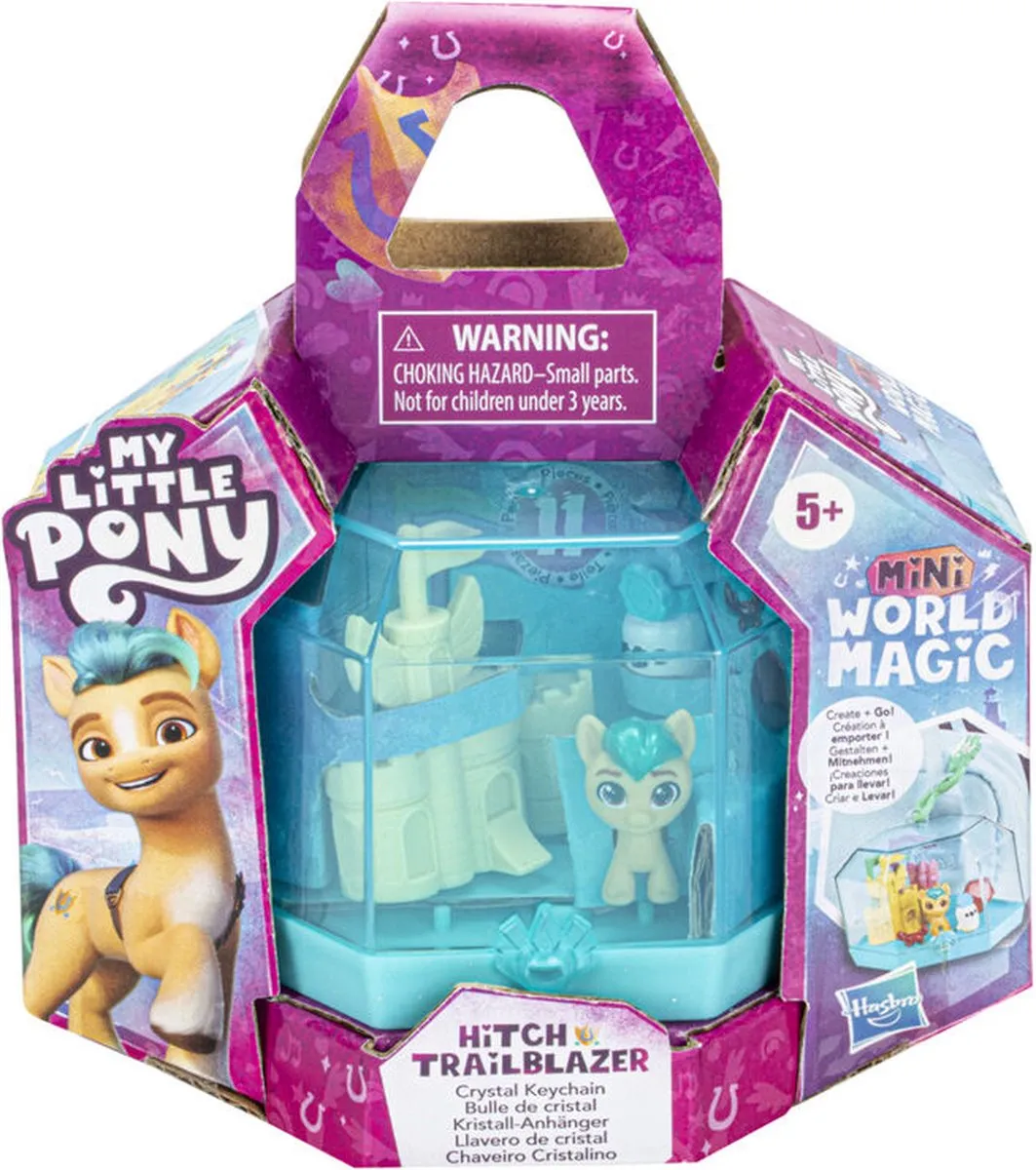 My Little Pony Mini World Magic Crystal Sleutelhanger Hitch Trailblazer - 4cm