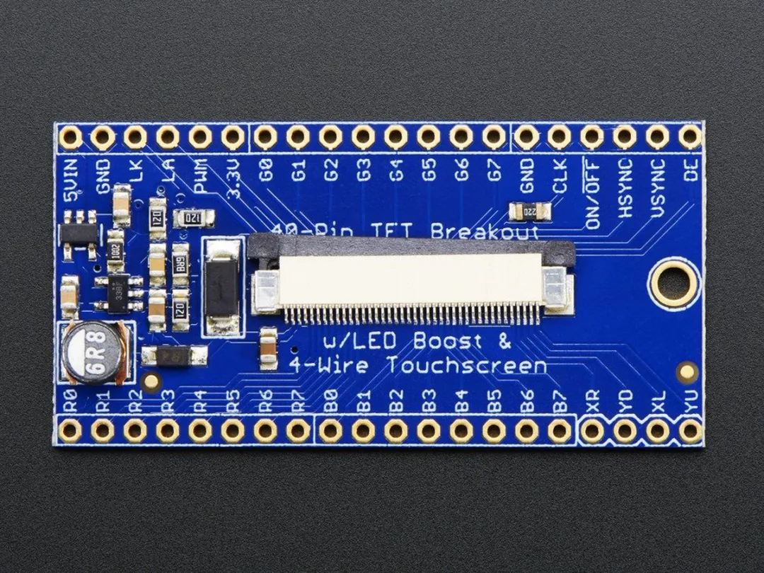 Adafruit 40-pin TFT Friend 1932 - FPC Breakout - Meerkleurig