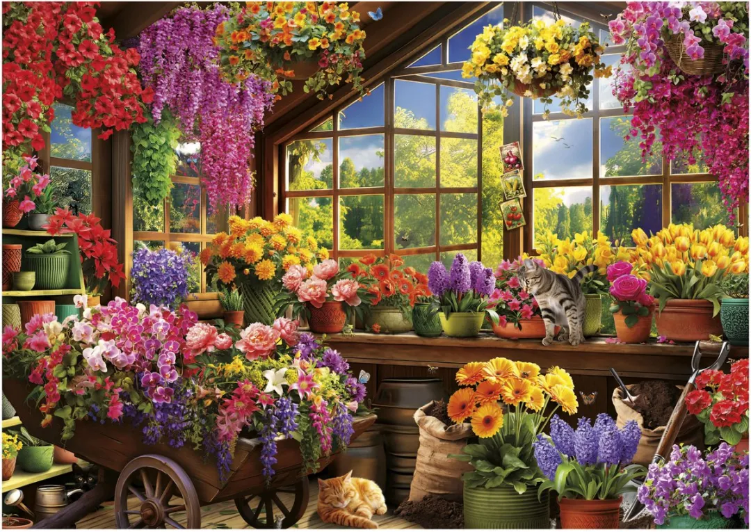 Educa Potting Shed Legpuzzel 1500 Stuks - Meerkleurig