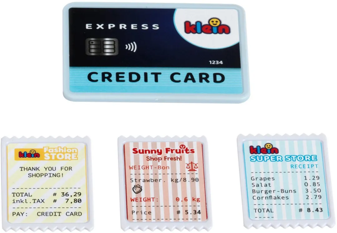 Klein Toys Pinautomaat met Creditcard - Multicolor