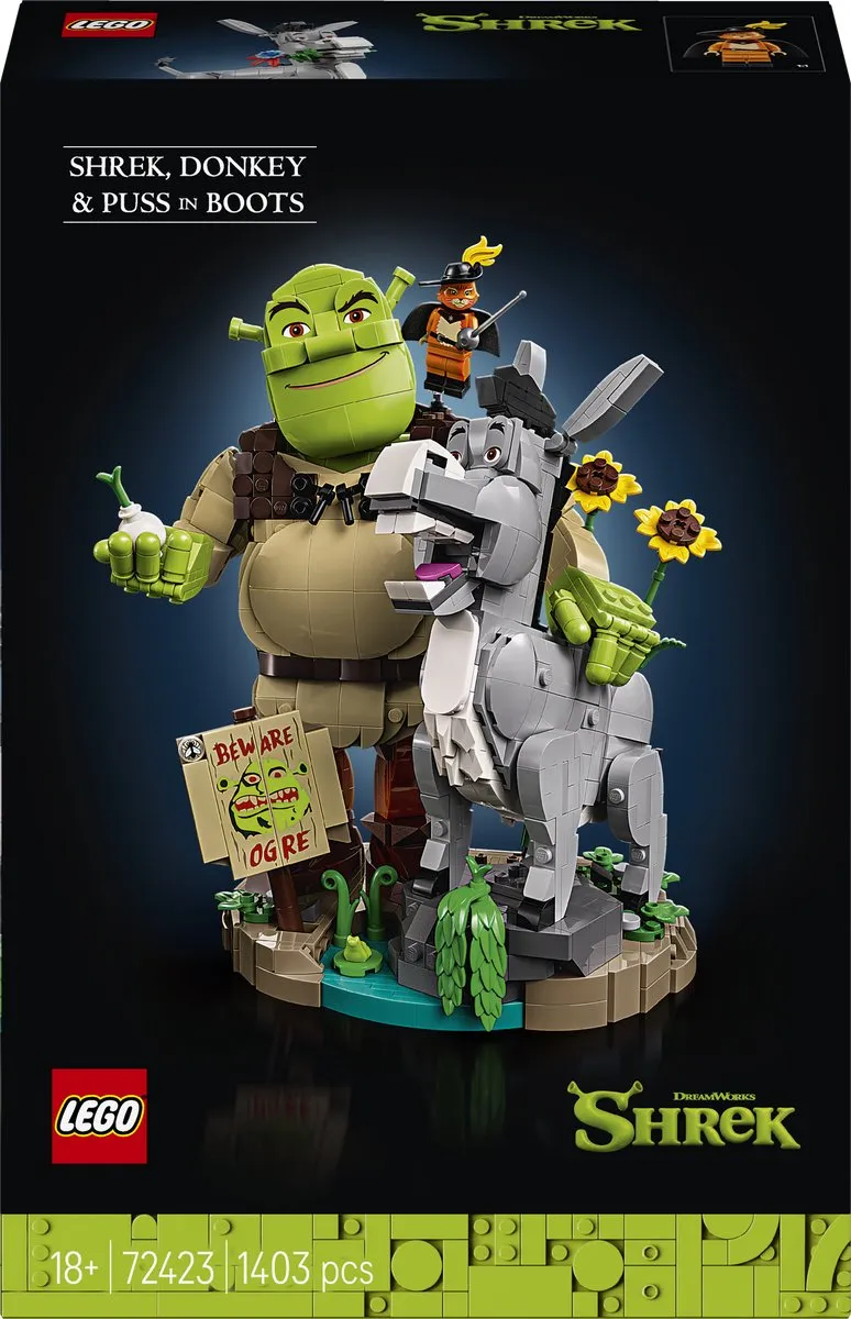 LEGO Shrek Meerkleurig Bouwset 72423