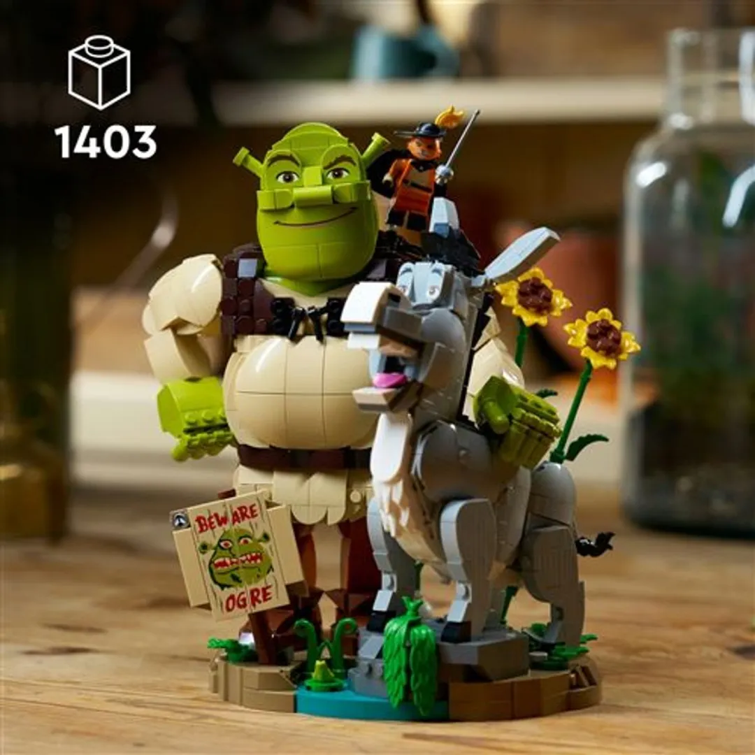 LEGO Shrek Meerkleurig Bouwset 72423 - 1403 Stukken