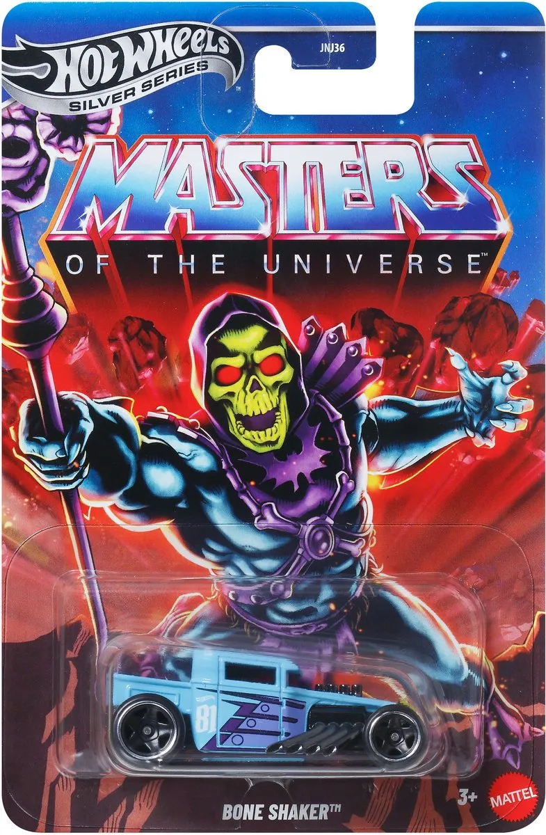 Mattel Masters of the Universe Silver Series Bone Shaker Die-Cast Voertuig 1/64