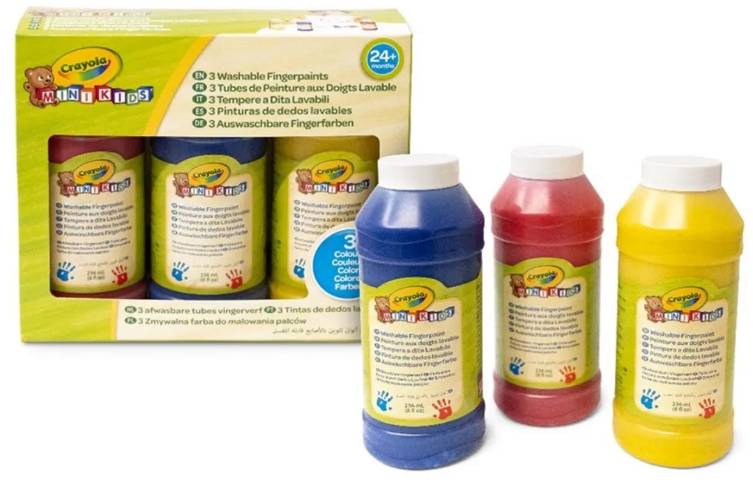 Crayola Vingerverfset Primaire Kleuren