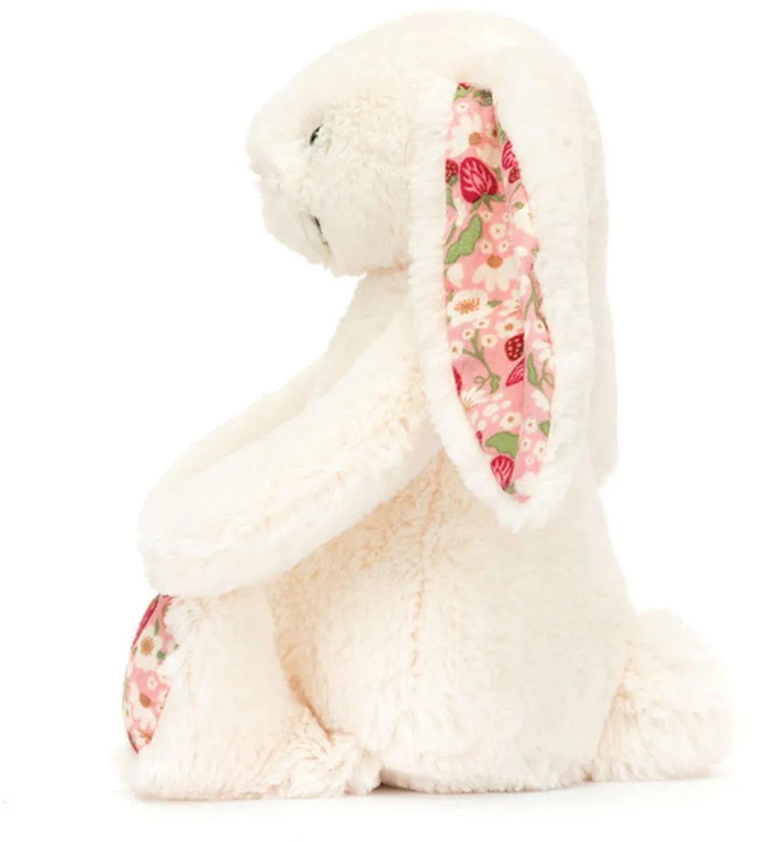 Jellycat Blossom Cream Bunny Berry Knuffel - 18cm - Wit