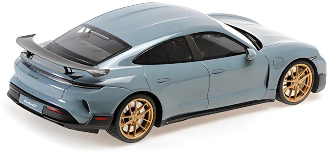 Porsche Taycan Turbo GT 2024 - 1:18 Minichamps - Groen