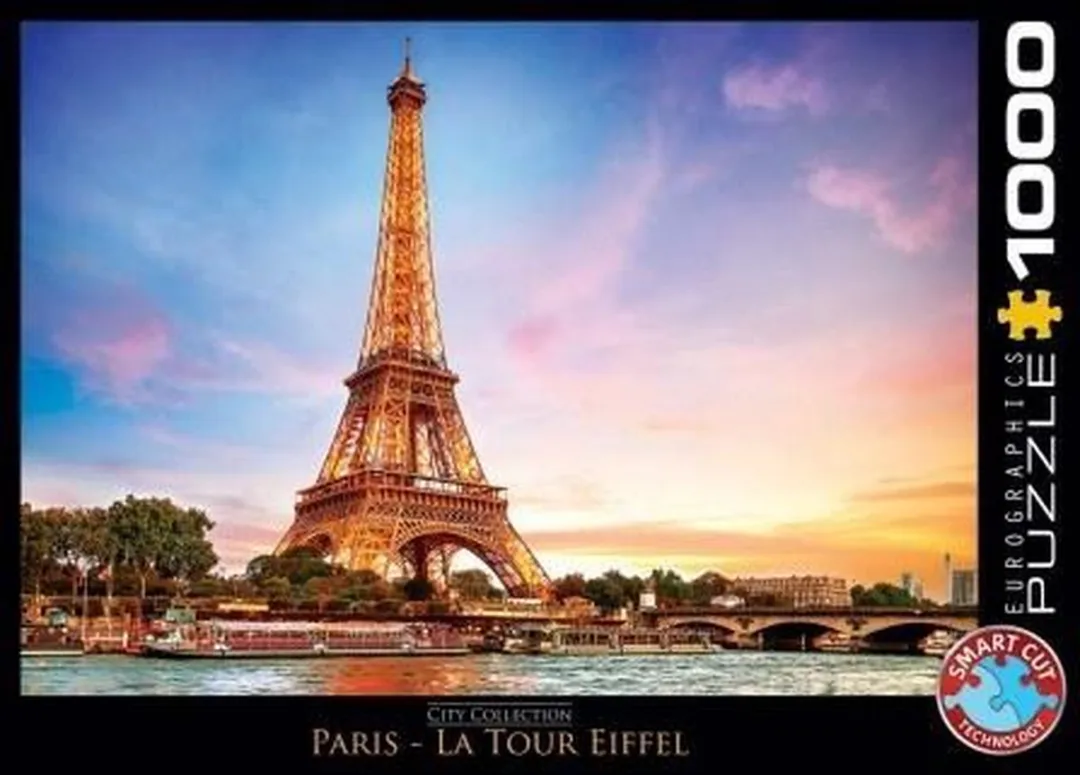 Eurographics Puzzel Paris La Tour Eiffel 1000 Stuks