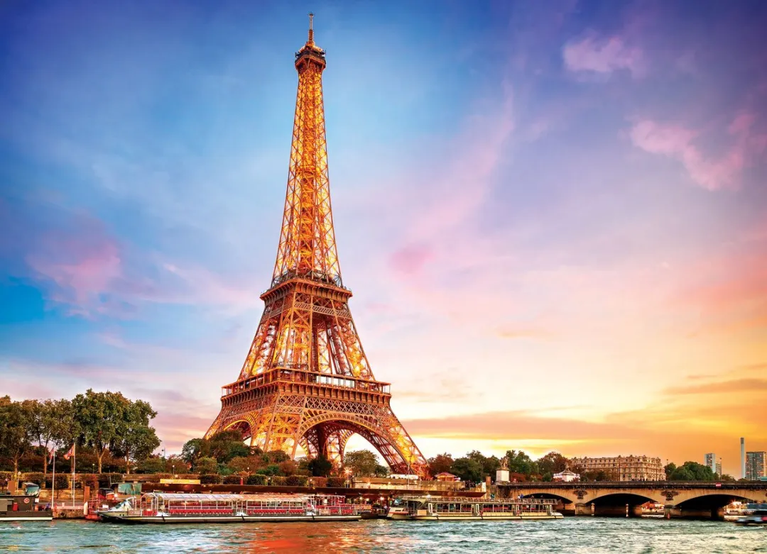 Eurographics Puzzel Paris La Tour Eiffel 1000 Stuks - Meerkleurig