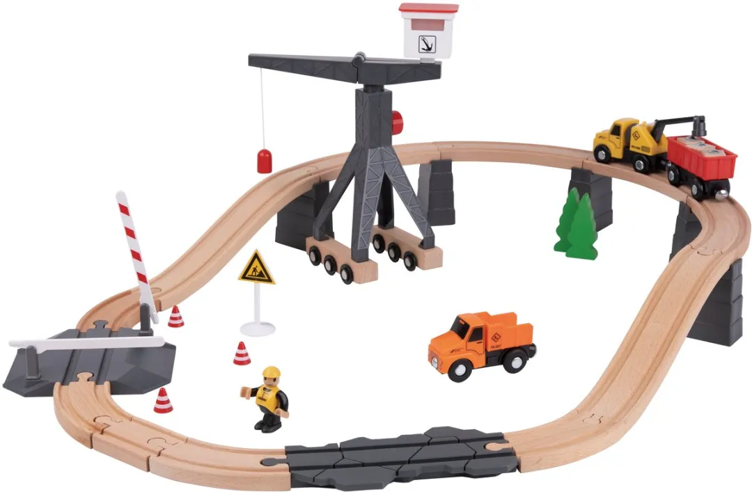 Tooky Toy Houten Treinset TH682