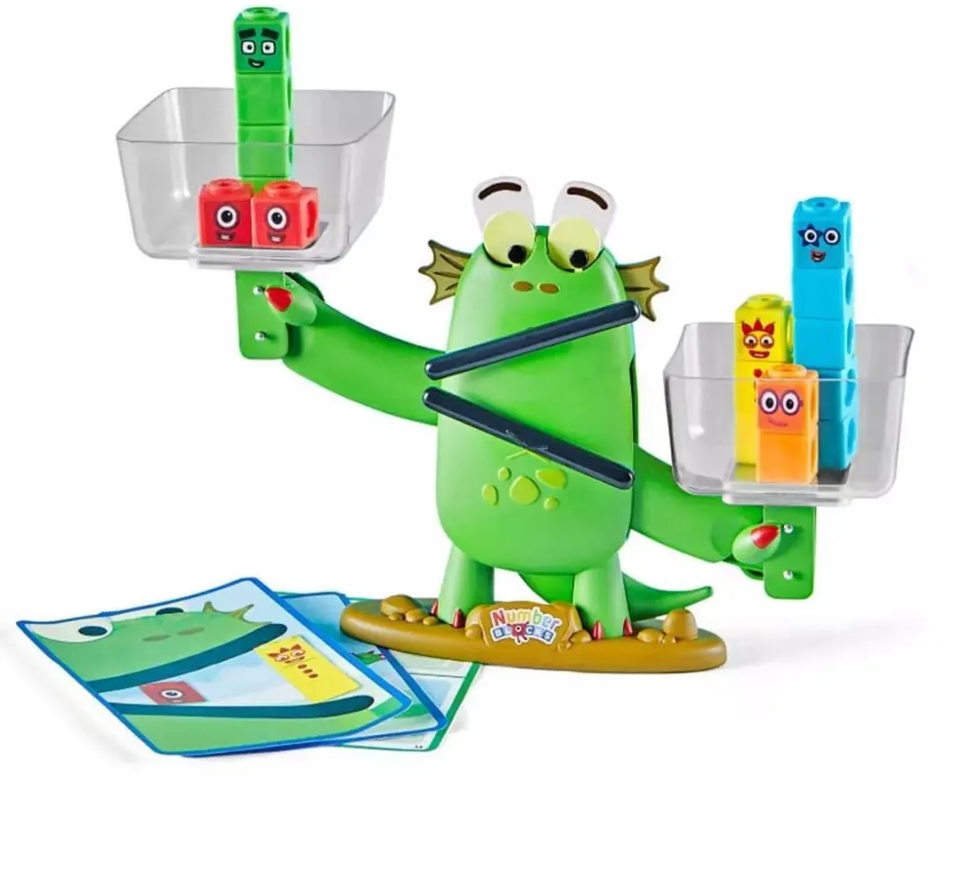 Learning Resources Blockzee Balance Set HM96089 - Educatief Speelgoed - 76 Stuks - Multicolor
