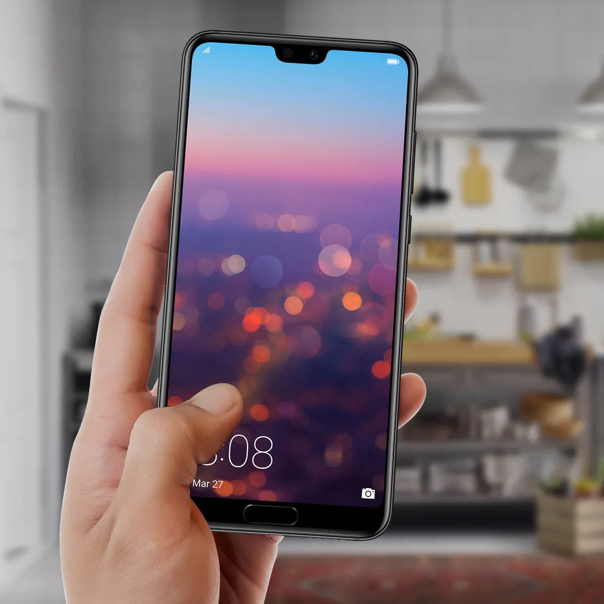 Huawei P20 LCD Scherm - Zwart
