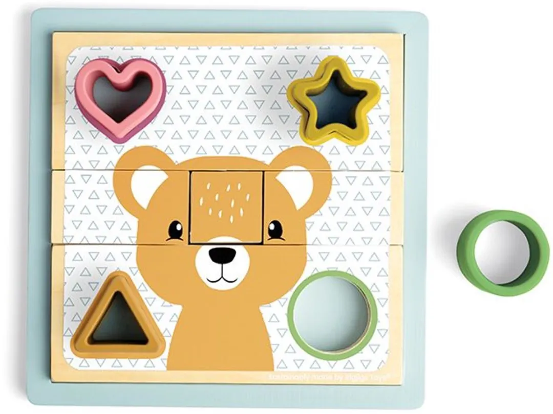 BIGJIGS Houten Activiteitenspel Puzzel 1000 Stuks - Meerkleurig