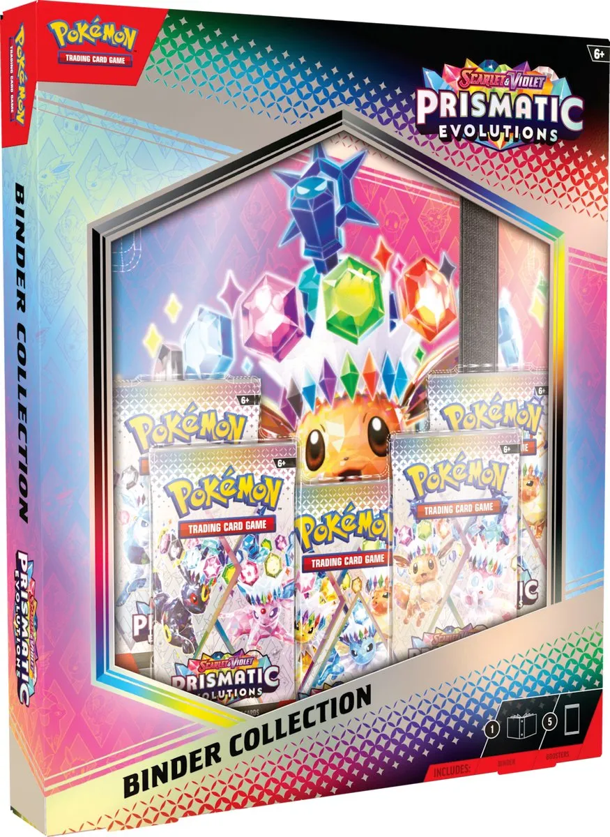 Pokémon Scarlet & Violet Prismatic Evolutions Kaarten