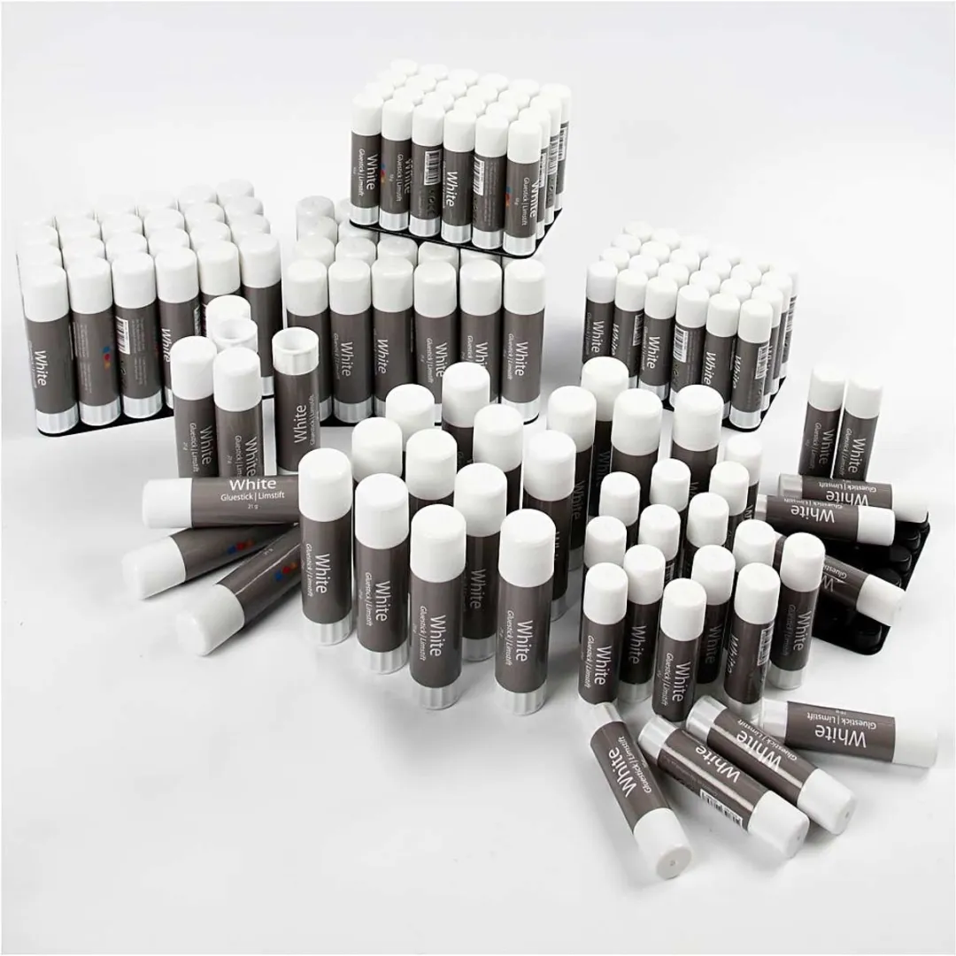 Creativ Company Witte Lijmstiften - 144 Stuks